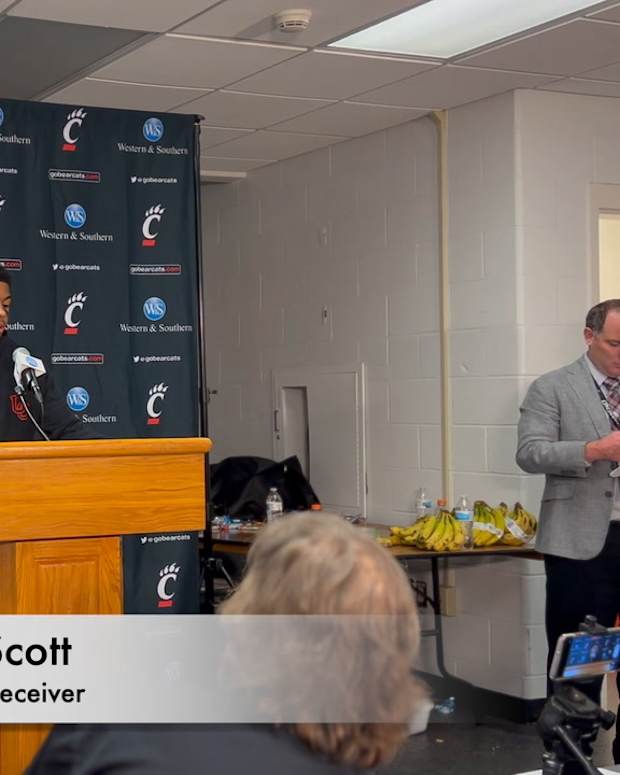 Tyler Scott Navy Postgame